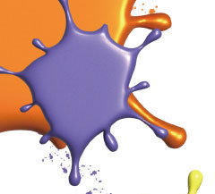 名刺の立体インク部分